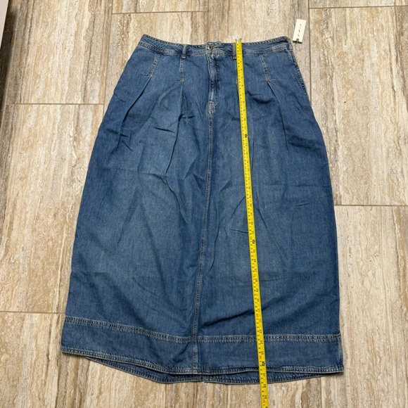 Anthropologie Pilcro Madi Denim Skirt Size 12 NWT - Picture 6 of 7